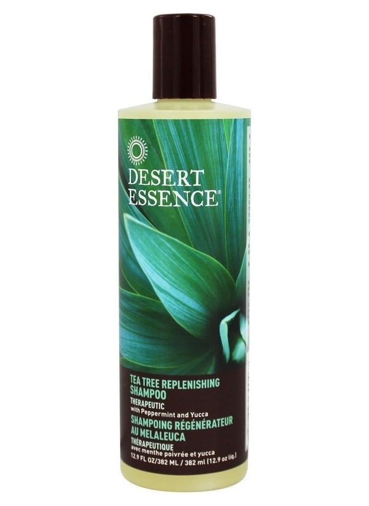 DESERT ESSENCE Tea Tree Daily Replenishing Shampoo 12 fl. oz.  - Image 2