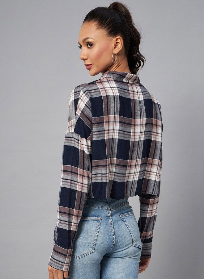 CHIMPAAANZEE Tartan Checks Casual Shirt - Image 4