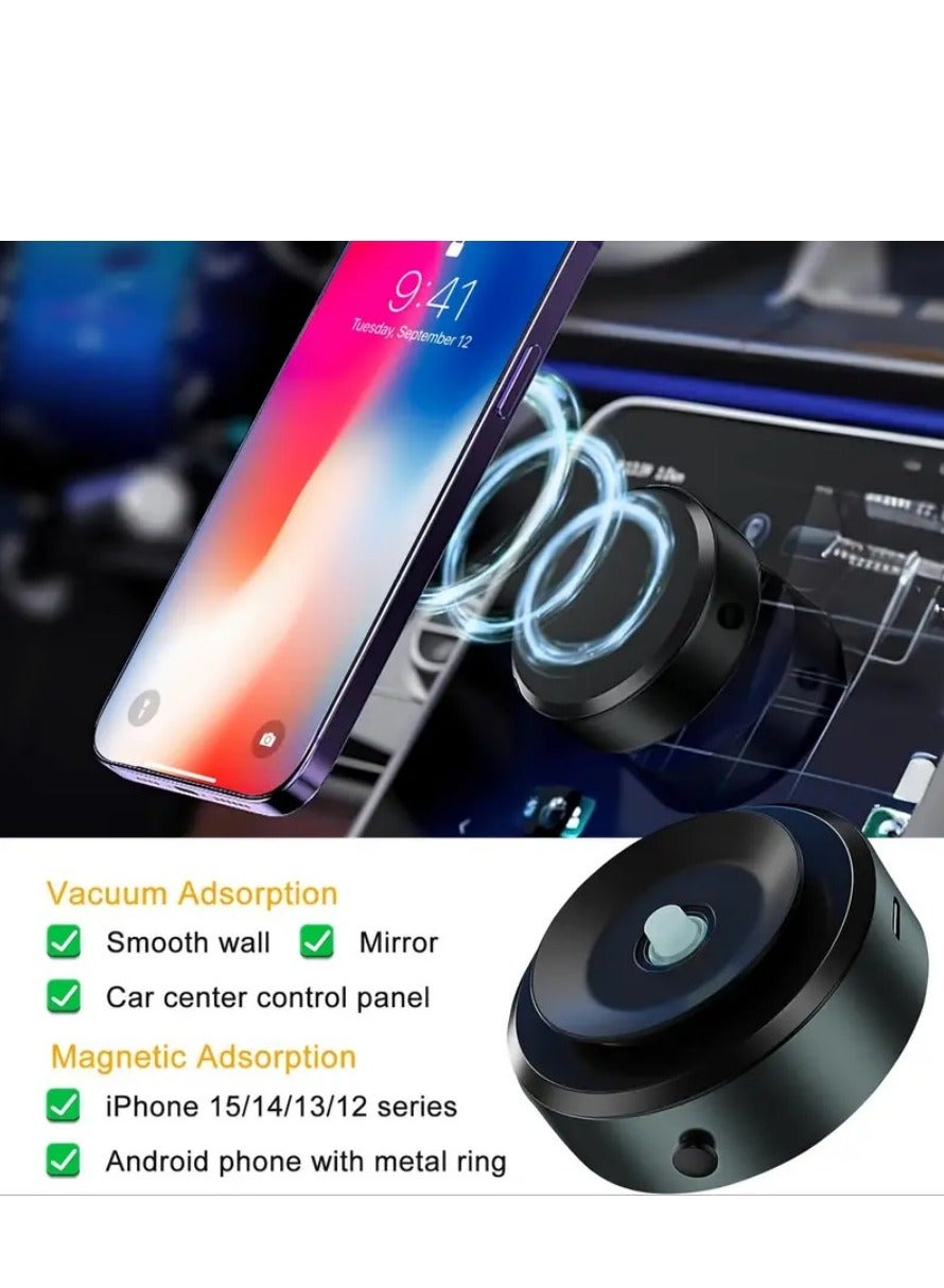 Car Suction Cup Phone Holder Vacuum Adsorption Phone Tablet Mount 360° Rotatable Universal Windshield Phone Holder