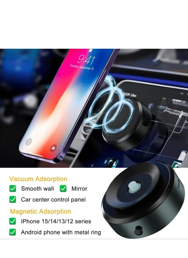 NIBEMINENT Car Suction Cup Phone Holder Vacuum Adsorption Phone Tablet Mount 360° Rotatable Universal Windshield Phone Holder  - Image 1