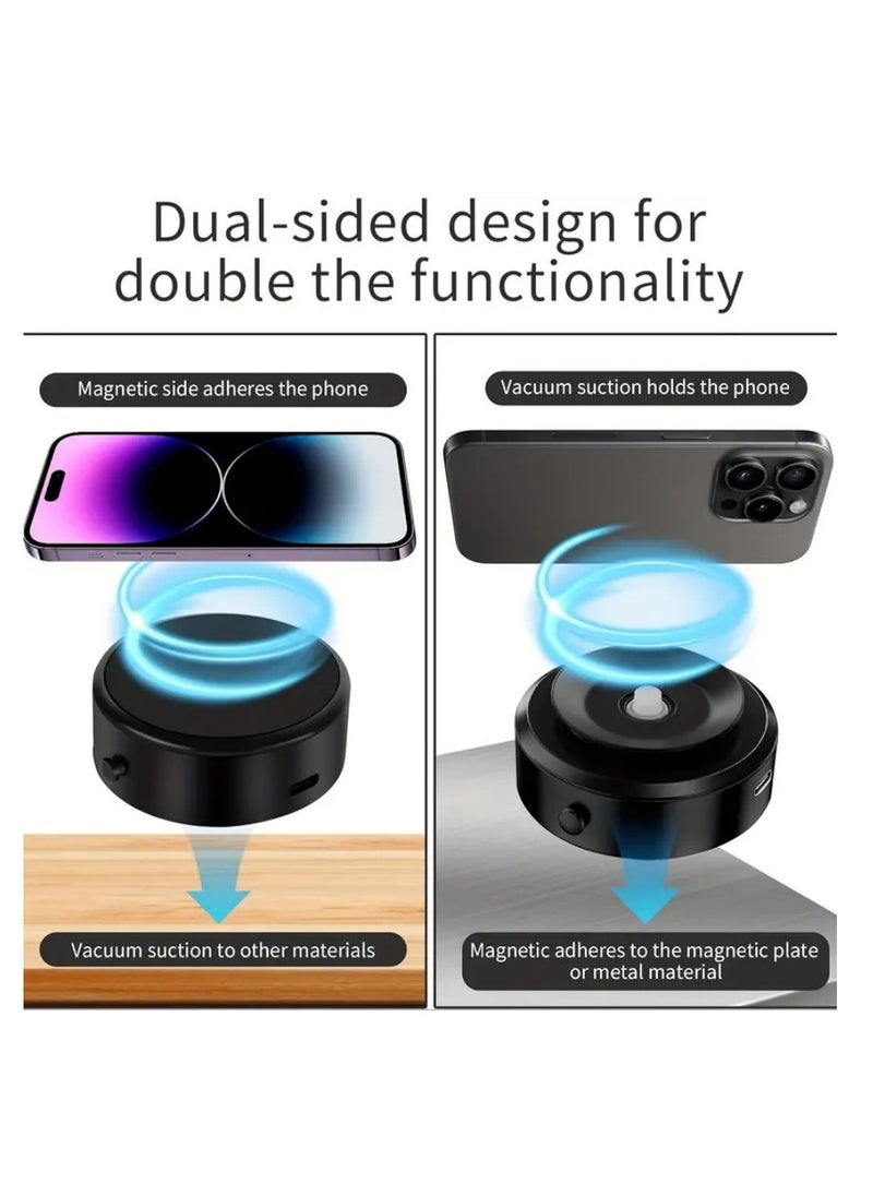 NIBEMINENT Car Suction Cup Phone Holder Vacuum Adsorption Phone Tablet Mount 360° Rotatable Universal Windshield Phone Holder  - Image 3