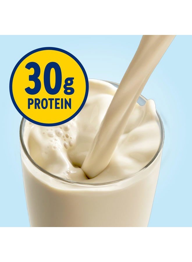 Glucerna شيك رعاية السكري الذكي بالبروتين، فانيليا، بديل وجبة لمرضى السكري لدعم إدارة مستوى السكر في الدم، 30 جرام بروتين، 150 سعرة حرارية، جاهز للشرب، زجاجة سعة 11 أونصة سائلة، 12 عبوة - Image 3