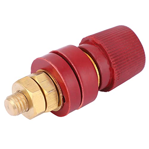 Hyuduo 200A Terminal Binding Post 555 Type Brass Pillar Terminal Block M8 Threaded Diameter Binding Post 0-380V 2pcs - Image 4