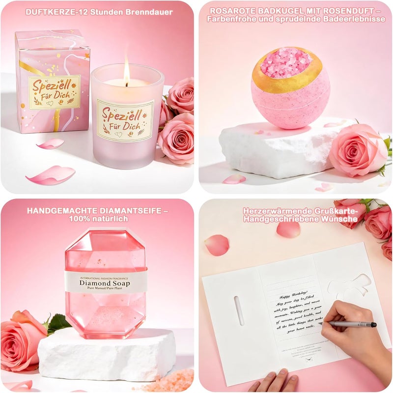 WITCOLOR Gifts for Women, Wellness Gift Set, Birthday Gift for Women, Mum Gift, Gift for Girlfriend & Best Friend Gifts, Relaxation Spa Gift Basket - Image 5