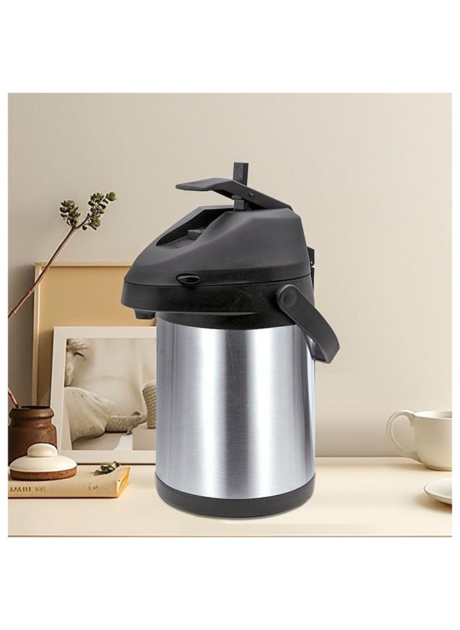 DANUBE HOME Sheep Head Stainless Steel Airpot 201 Stainless Steel Inner Silver 2.5 L L 19.5 x W 19.5 x H 31.5 Cm  - Image 2