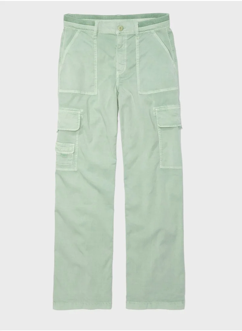 امريكان ايجل High Waist Wide Cargo Pants