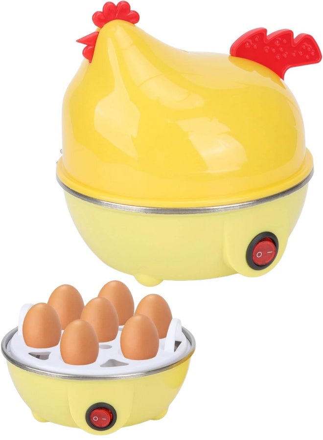 Rapid 7-Egg Electric Cooker – Hard, Medium, Soft Boiled Eggs, Poached Eggs, Scrambled Eggs & Omelets | Auto Shut-Off, Measuring Cup Included, BPA-Free, Retro Mint, 350W 220V, Easy-to-Peel Shells, Family Egg Cooker - Image 1