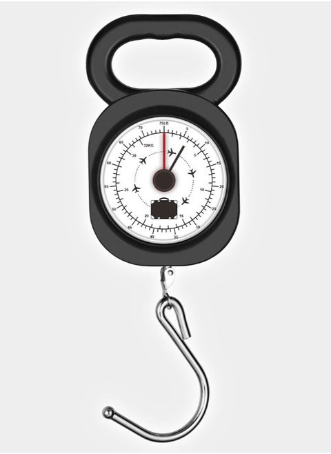 50kg/110lbs Digital Luggage Scale, Hanging Digital Fish Scale with Backlit LCD Display, Portable Suitcase Weight Scale for Weighing Luggage with Hook and Tape Measure