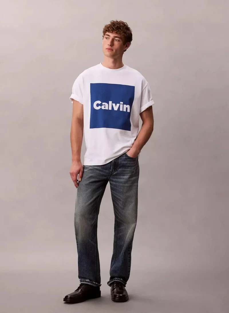 Logo Box Graphic Relaxed T-Shirt