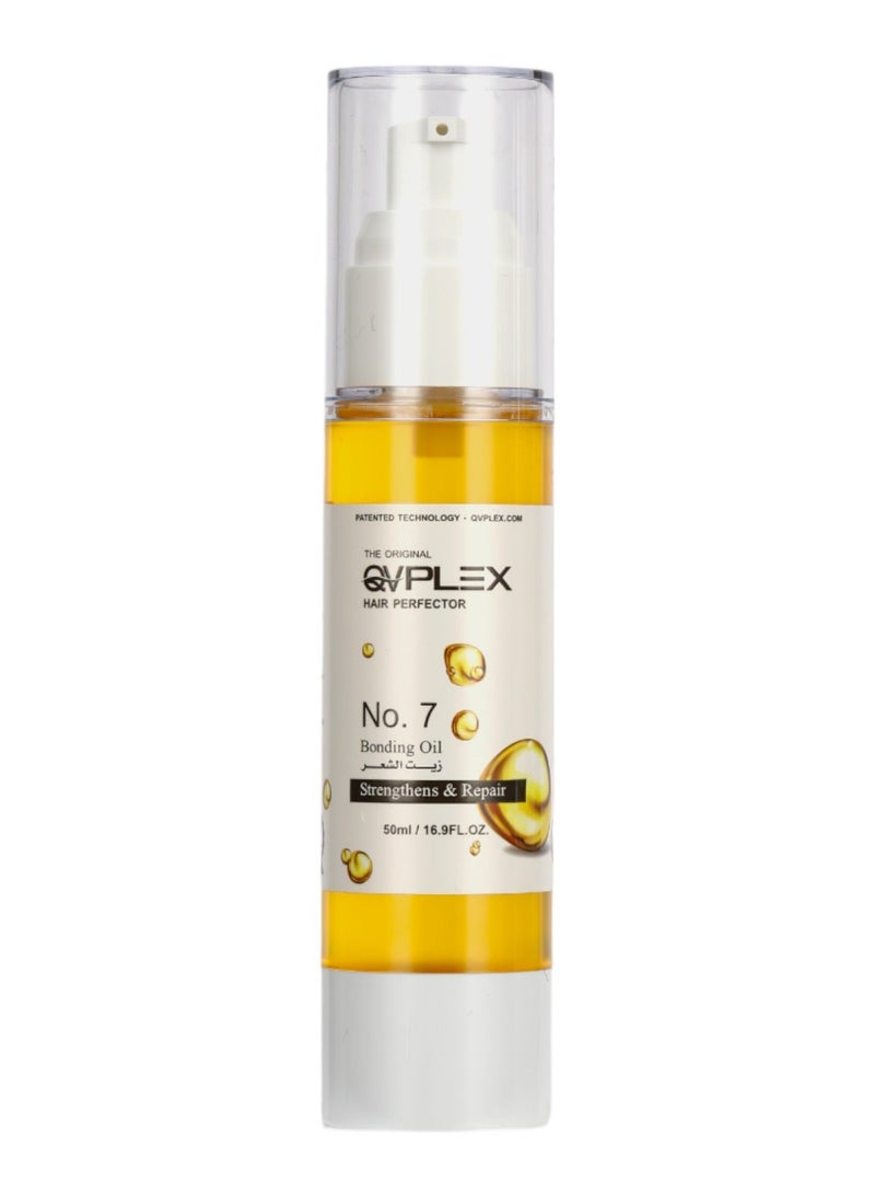 QVPLEX THE ORIGINAL HAIR PERFECTOR No.7 Bonding Oil Strengthens & Repair 50 ml / 16.9FL.OZ. - Image 1
