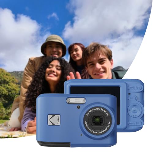 Tedubax Silicone Case for Kodak PIXPRO FZ45 - Anti-Scratch Slim Fit Lightweight Protective Case - Blue - Image 3