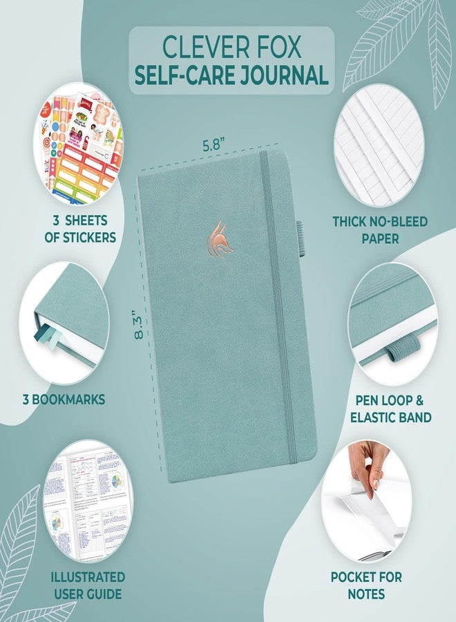 Clever Fox Self-Care Journal - Daily Reflection Notebook - Mental Health & Personal Development Planner, Meditation & Mood Log, A5 (Lavender) - Image 5
