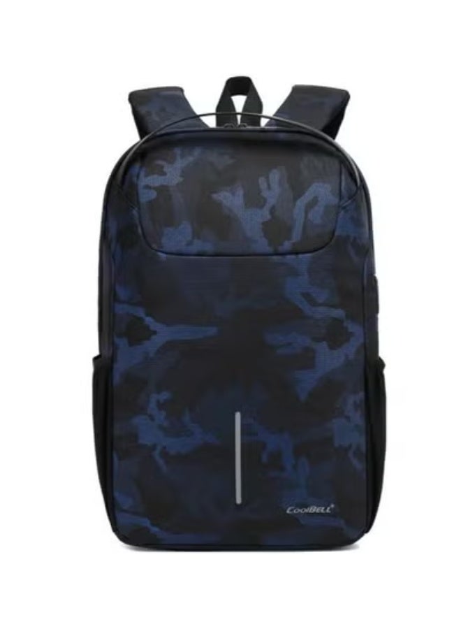 كول بيل حقيبة ظهر للكمبيوتر المحمول أحدث صيحات الموضة للرجال والنساء والمدرسة والعمل قياس كبير حجم 15 .6 لون  موديل 8239 - Image 1