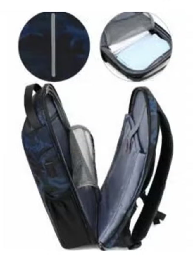 كول بيل حقيبة ظهر للكمبيوتر المحمول أحدث صيحات الموضة للرجال والنساء والمدرسة والعمل قياس كبير حجم 15 .6 لون  موديل 8239 - Image 4