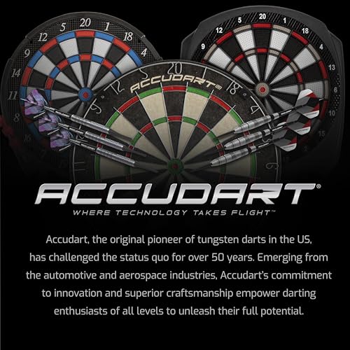 Accudart Mini Dart Dock - 3" Self Healing Sisal Dartboard - Official Mini Replica - Store Your Darts Anywhere - Darts Not Included, Black - Image 5
