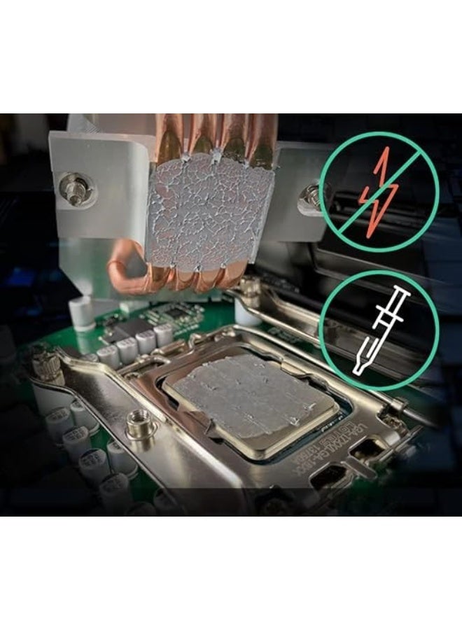 Carbon Thermal Compound Paste – High Performance CPU Cooler Grease, Durable Heat Sink Paste, 4g - Image 4