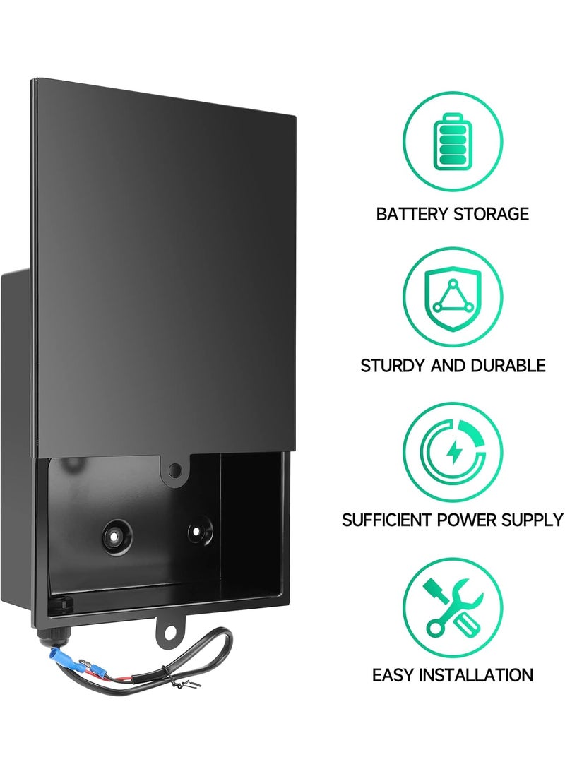 briidea Briidea Battery Box Apply to Deer Feeders Door Openers or Vehicular Swing Gates Durable and Weatherproof  - Image 2
