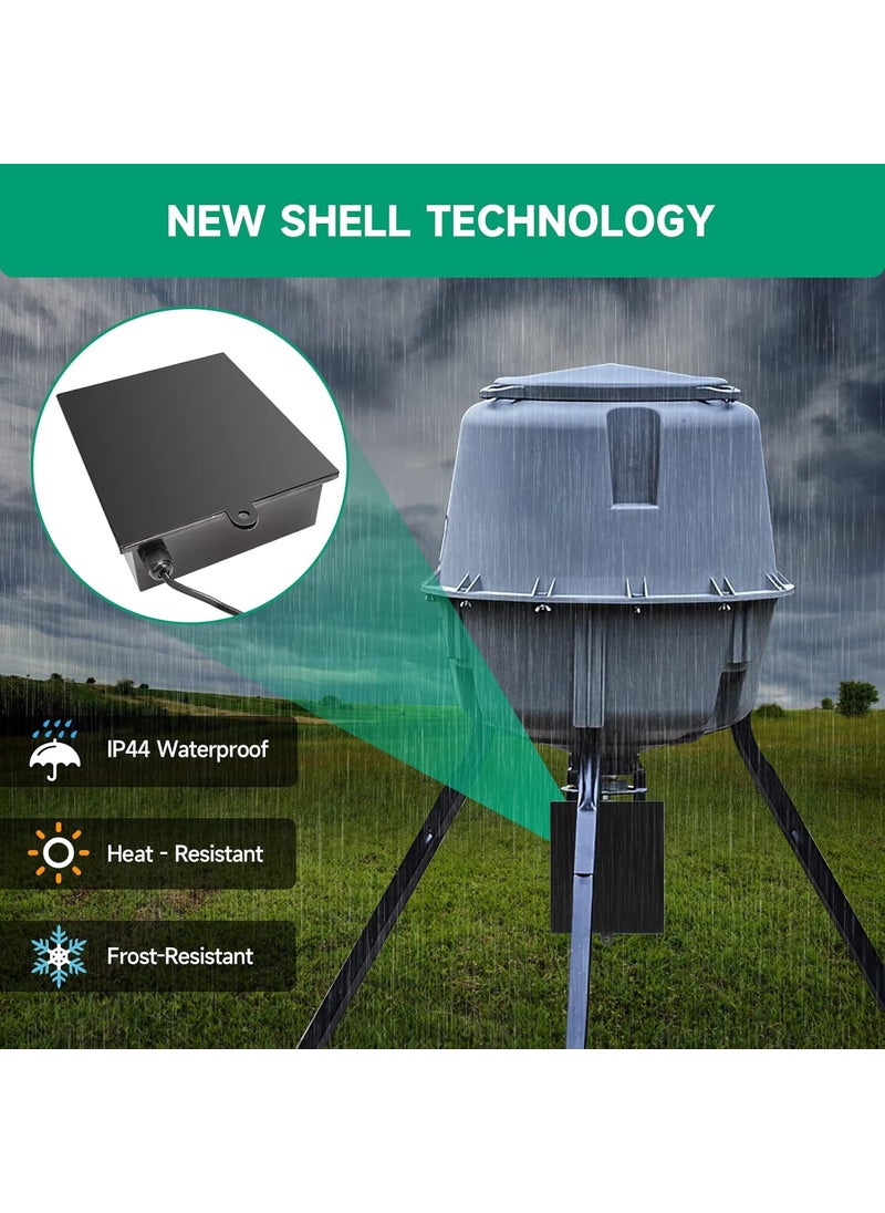briidea Briidea Battery Box Apply to Deer Feeders Door Openers or Vehicular Swing Gates Durable and Weatherproof  - Image 4