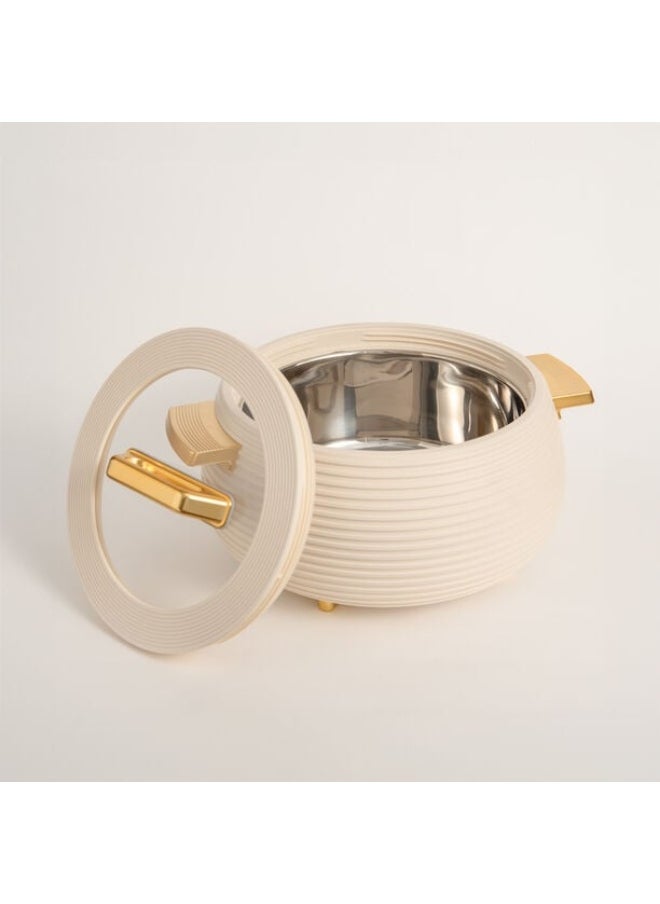 ALBERTO Food Warmer 3 Lt White Gold  - Image 3