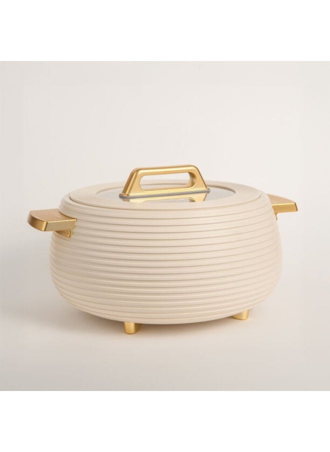 ALBERTO Food Warmer 3 Lt White Gold  - Image 1