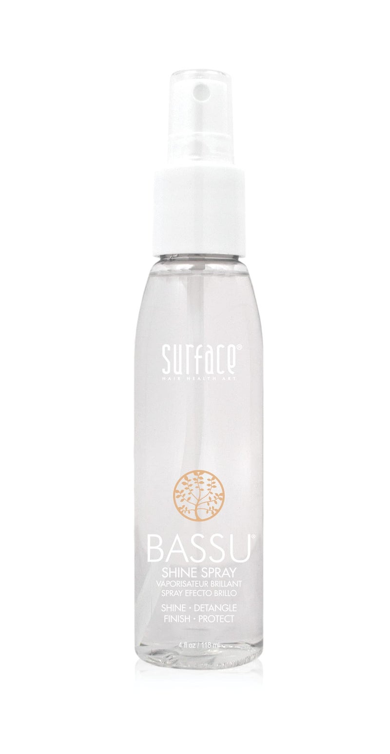 Surface Hair - Bassu Leave In Shine Spray -Shines, Detaingles, Protects & Softens- 4 fl oz - Image 1