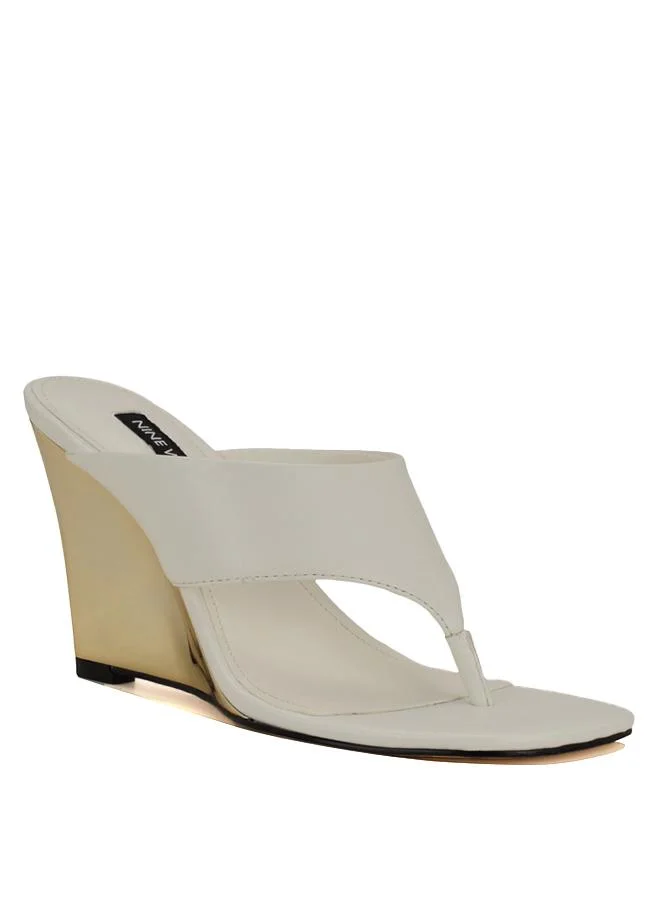 Nine West NINEWEST WNPRESA3 SANDALS WHITE