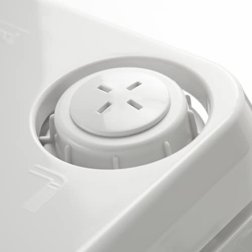 Dometic 1223.0154 301097206 970-Series Portable Toilet - 2.6 Gallon, Gray - Image 4