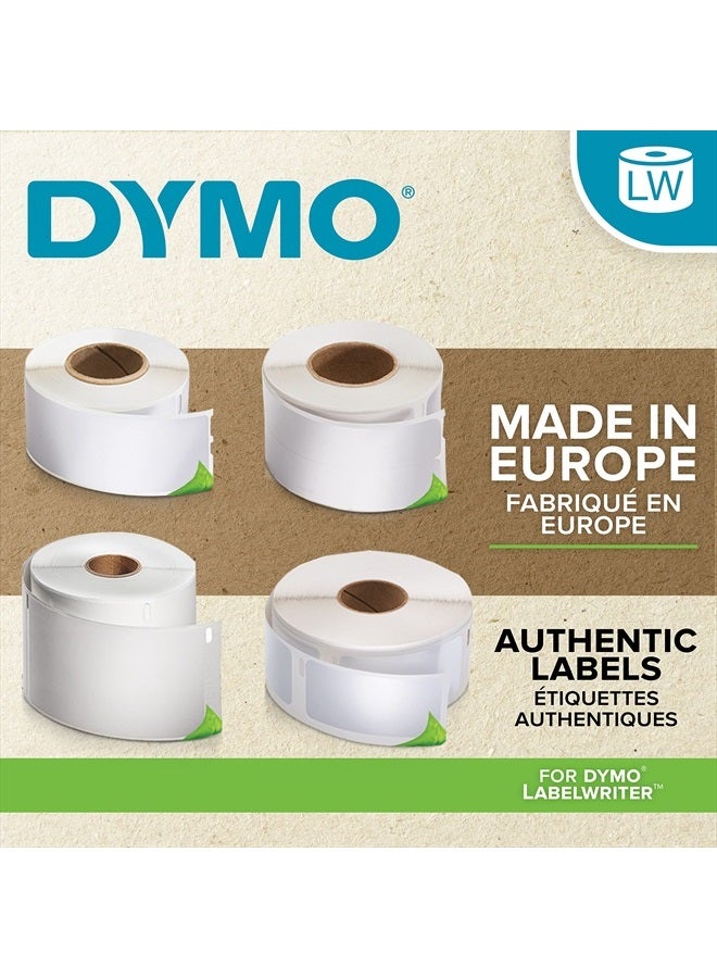 Dymo Authentic LW Large Multi-Purpose Labels for LabelWriter Label Printers, White, 2-1/8'' x 2-3/4'', 1 roll of 320 (30324) - Image 3