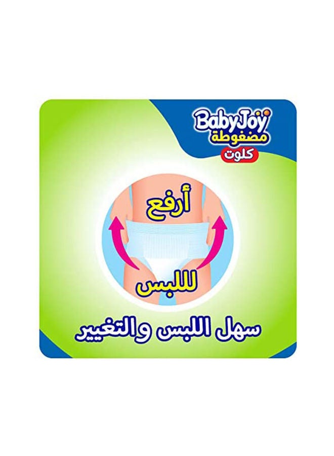 BabyJoy Compressed Culotte Pants Diaper, Size 6, Junior XXL, 16-23 Kg, Jumbo Box, 64 Diapers - Image 2