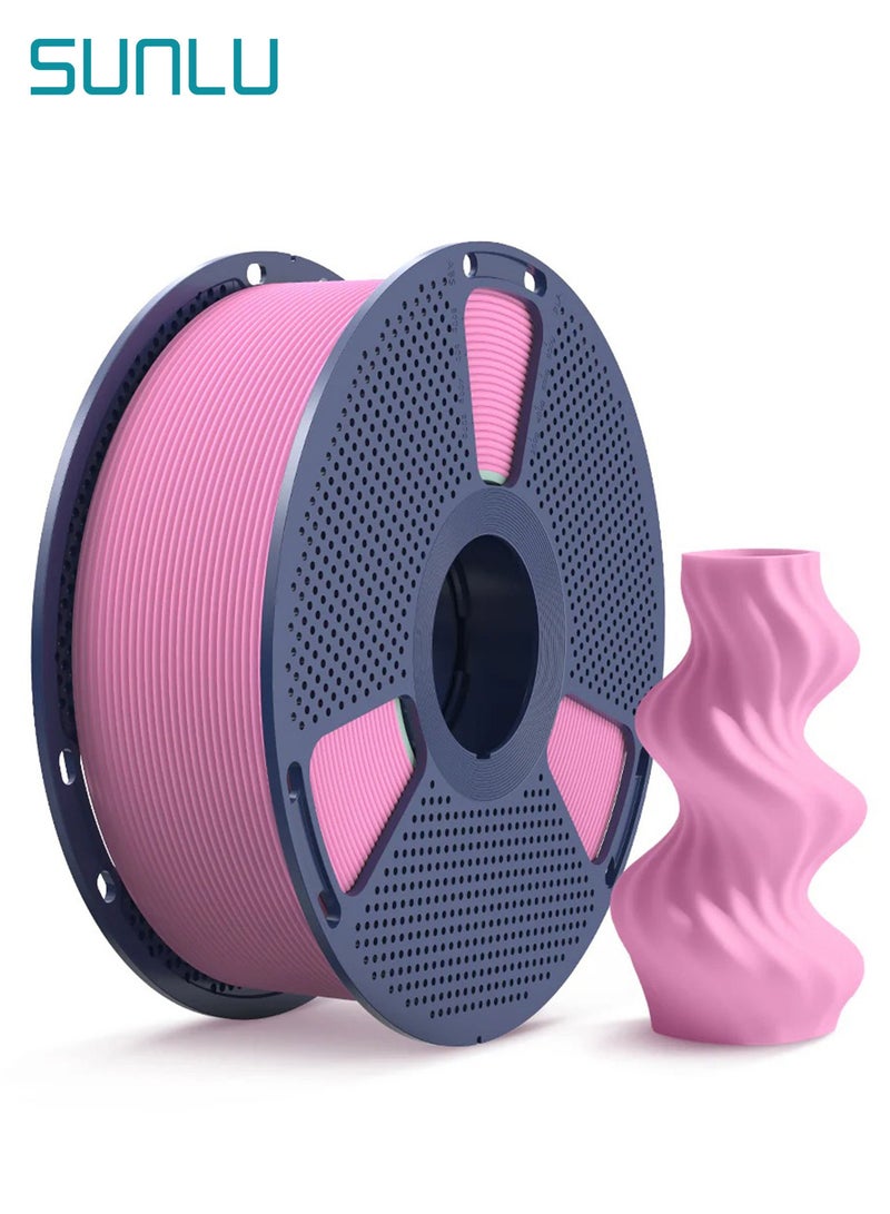 Sunlu High Speed Matte PETG 3D Filament 1.75mm,30mm/s-600mm/s Print Range,High Flow Speedy 3D Printer Filament,Fit Most FDM Printers,Bambu Labs Printer etc,1kg Spool,(Pink) - Image 1