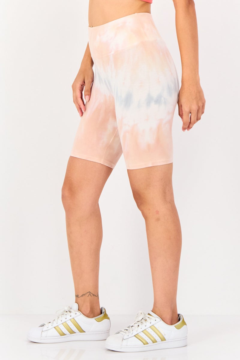 FILA شورتات دراجات رياضية نسائية، متعددة الألوان - Image 3