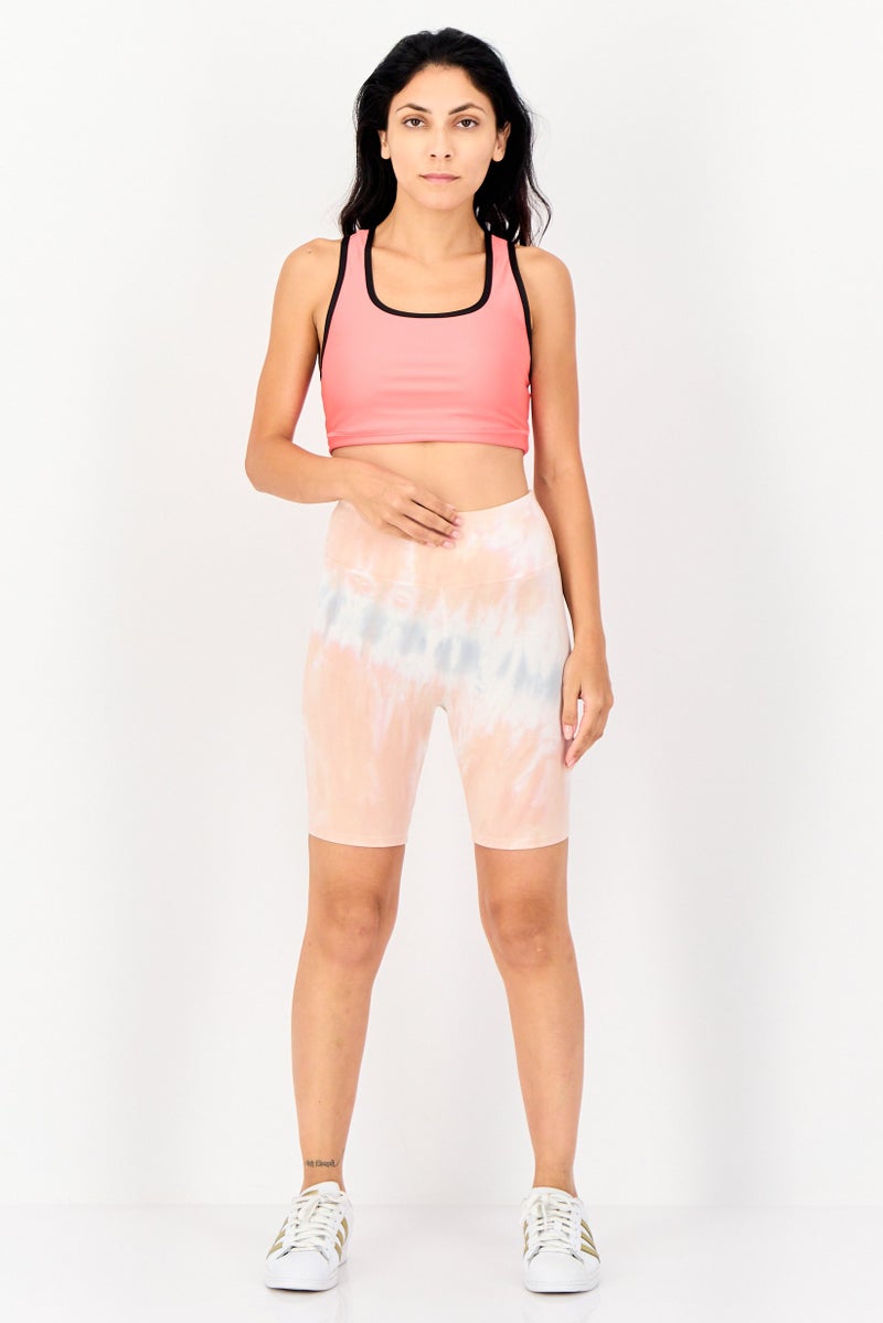 FILA شورتات دراجات رياضية نسائية، متعددة الألوان - Image 4