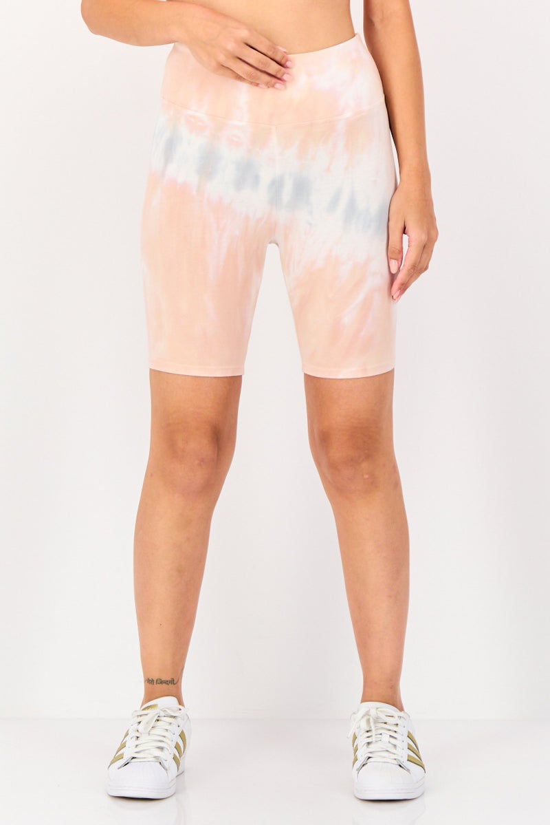 FILA شورتات دراجات رياضية نسائية، متعددة الألوان - Image 1