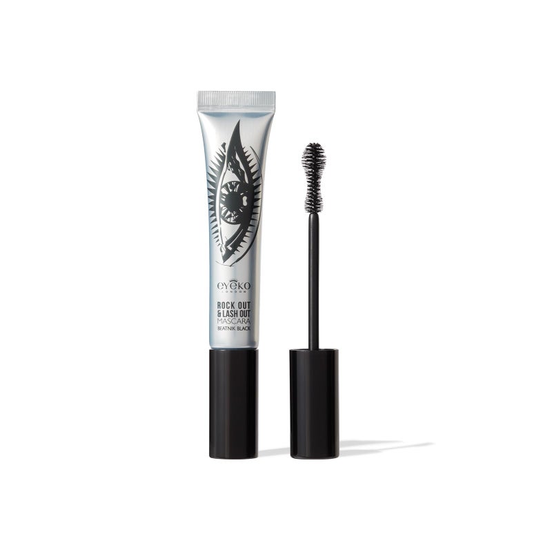 Eyeko Rock Out and Lash Out Thickening Mascara, Intense Black - Buildable Volume, Curl & Length 8ml - Image 1