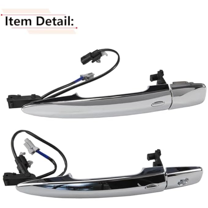 ريحني مقبض الباب الخارجي متوافق مع نيسان سنترا 20132018 نيسان مورانو ماكسيما 20092014 لنيسان ليف 20112017 سنة - Image 5