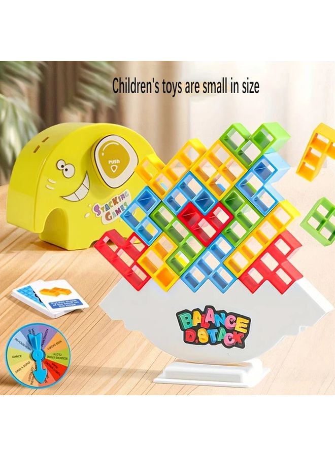 1Set Balance Blocks Interactive Board Game Puzzle Stack Toys For Concentration - Image 2