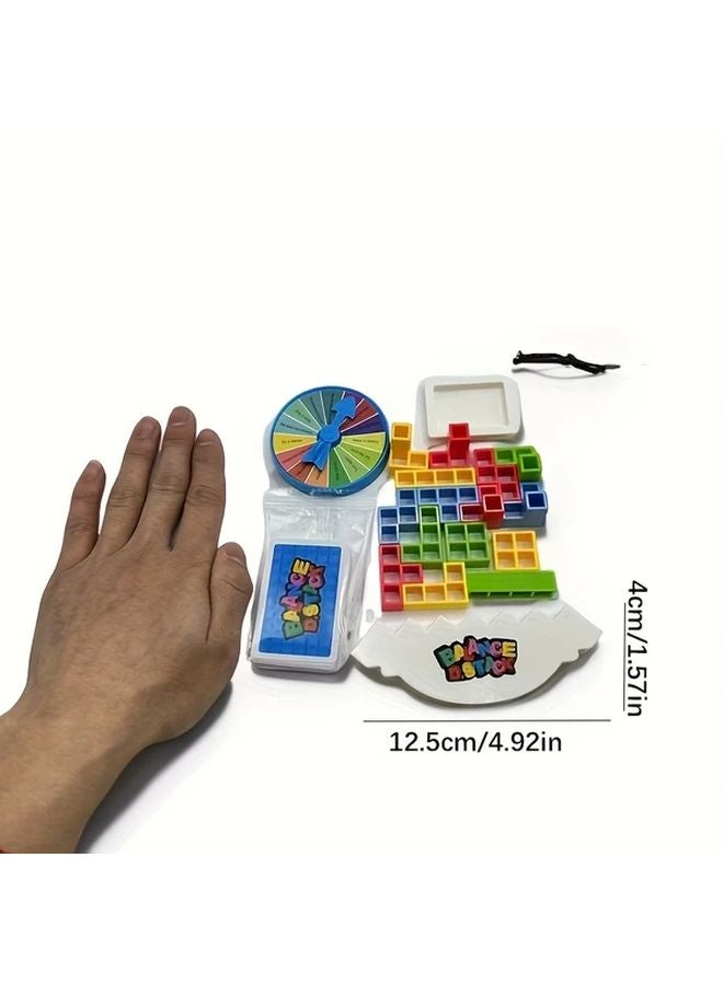 1Set Balance Blocks Interactive Board Game Puzzle Stack Toys For Concentration - Image 4