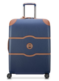 DELSEY Chatelet Air 2.0 Hardside Expendable Double wheel Trolley Suitcase 70cm, 27.5inch, 86L, 4.6kg Navy Blue, Medium  - Image 1