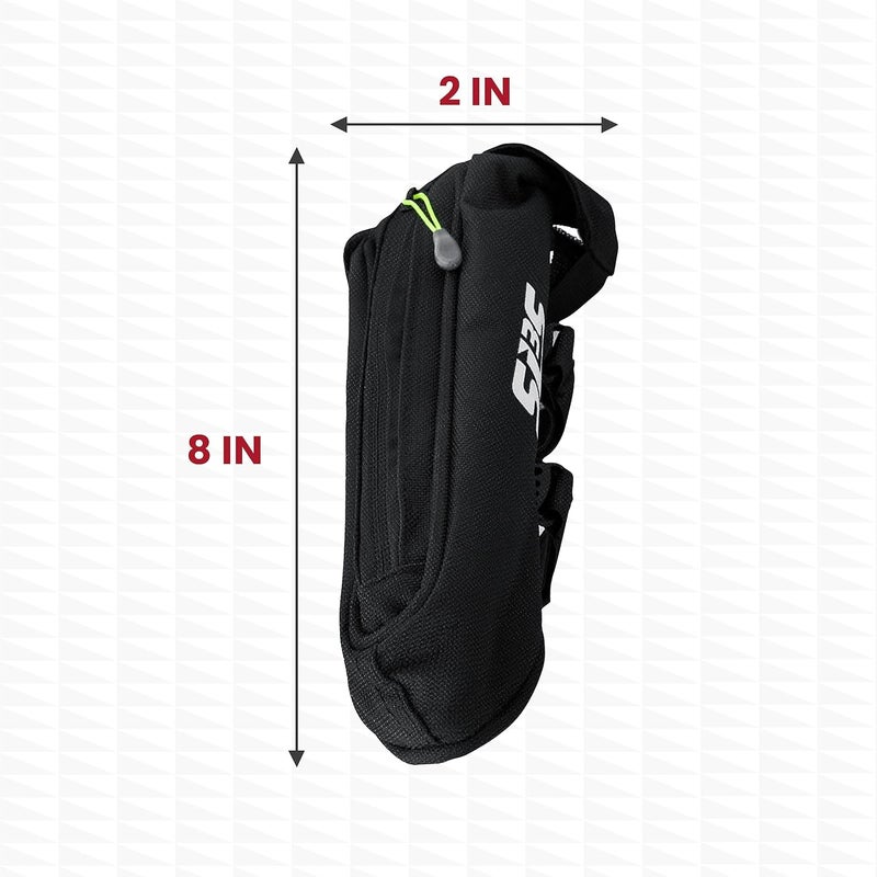 SLS3 Aero Top Tube Bike Bag - Small, Stable & Secure for TT and Triathlon Racing – Tri and Cycling Accessories - Premium Low Profile Design Reduces Drag - Custom Fit Bike Top Tube Bag - Image 4