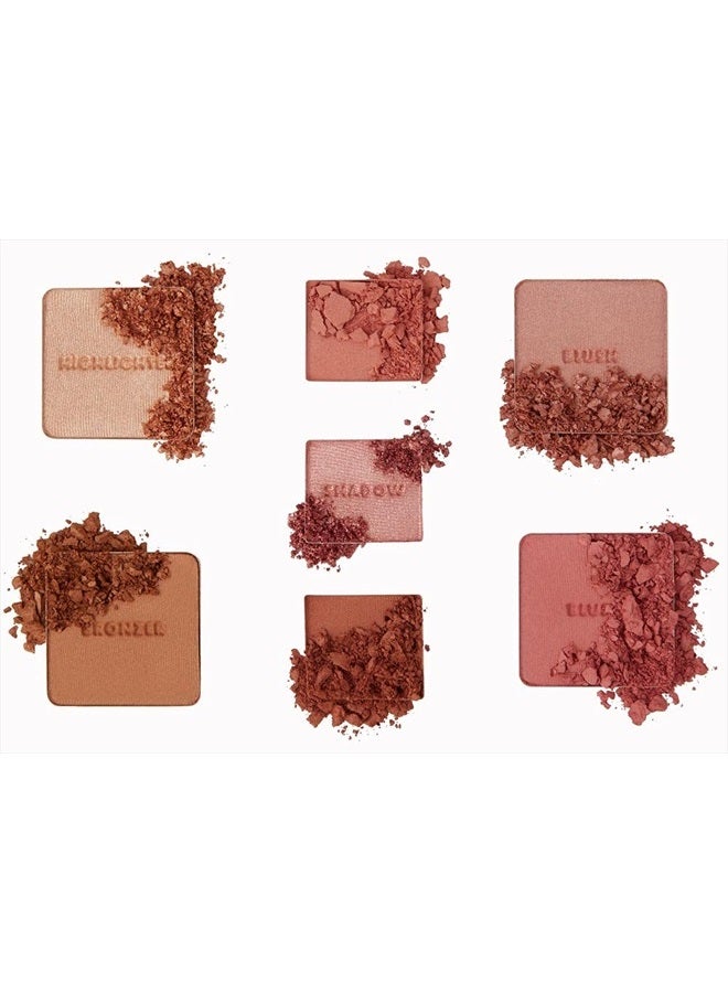 All Inclusive Eye, Cheek & Face Palette, Light to Medium