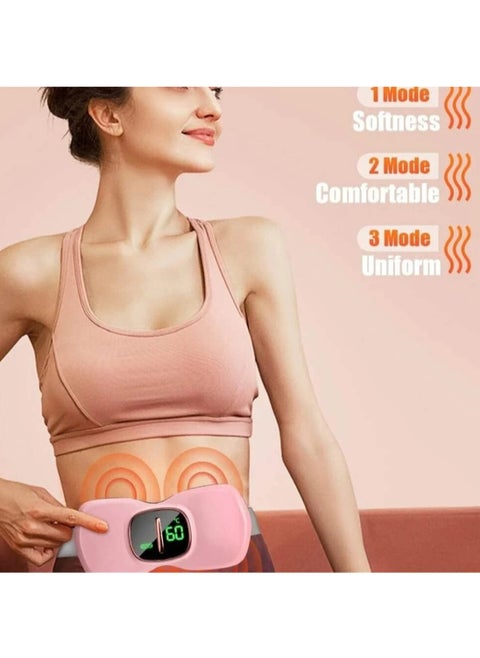 Massage Device And Heat Compress For Pain Relief 3 Vibration Modes