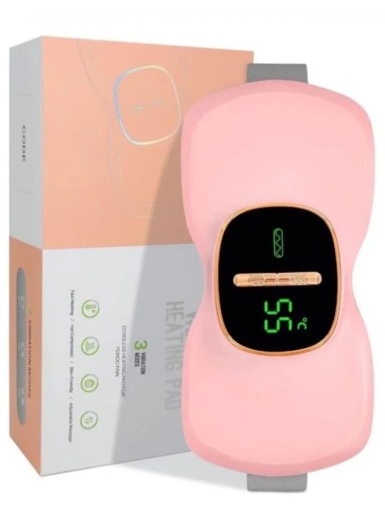 Massage Device And Heat Compress For Pain Relief 3 Vibration Modes
