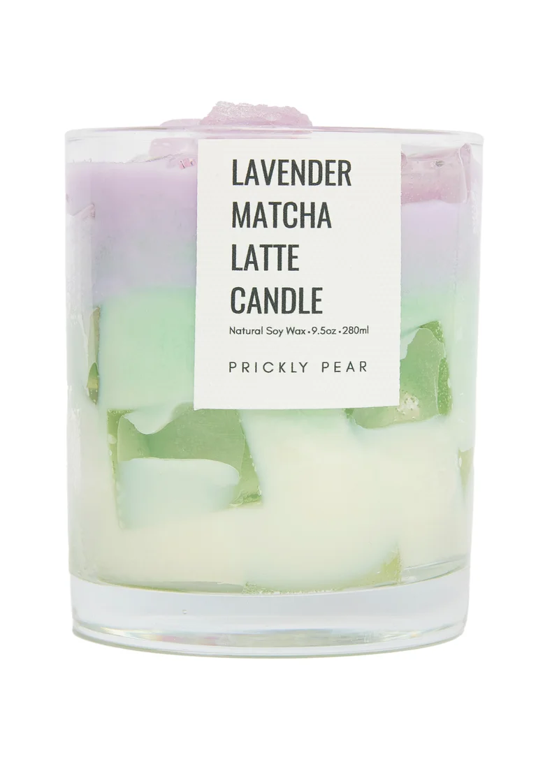 Prickly Pear Lavender Matcha Latte Candle