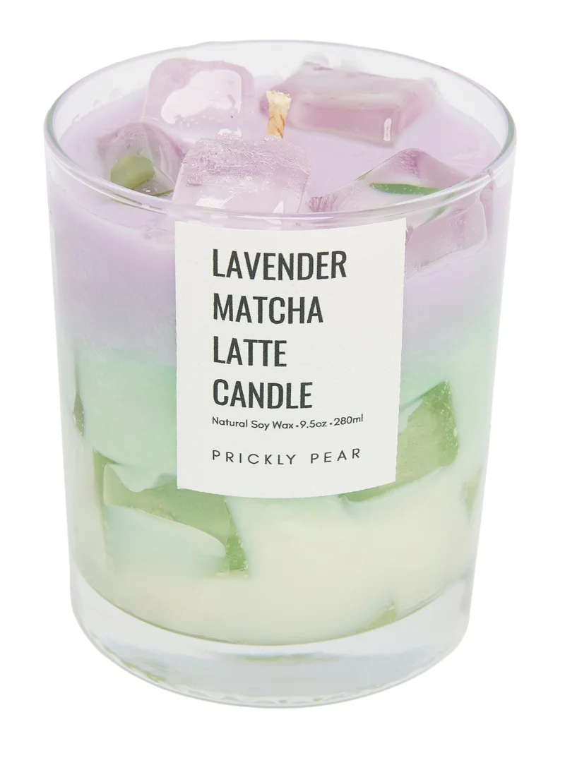 Prickly Pear Lavender Matcha Latte Candle