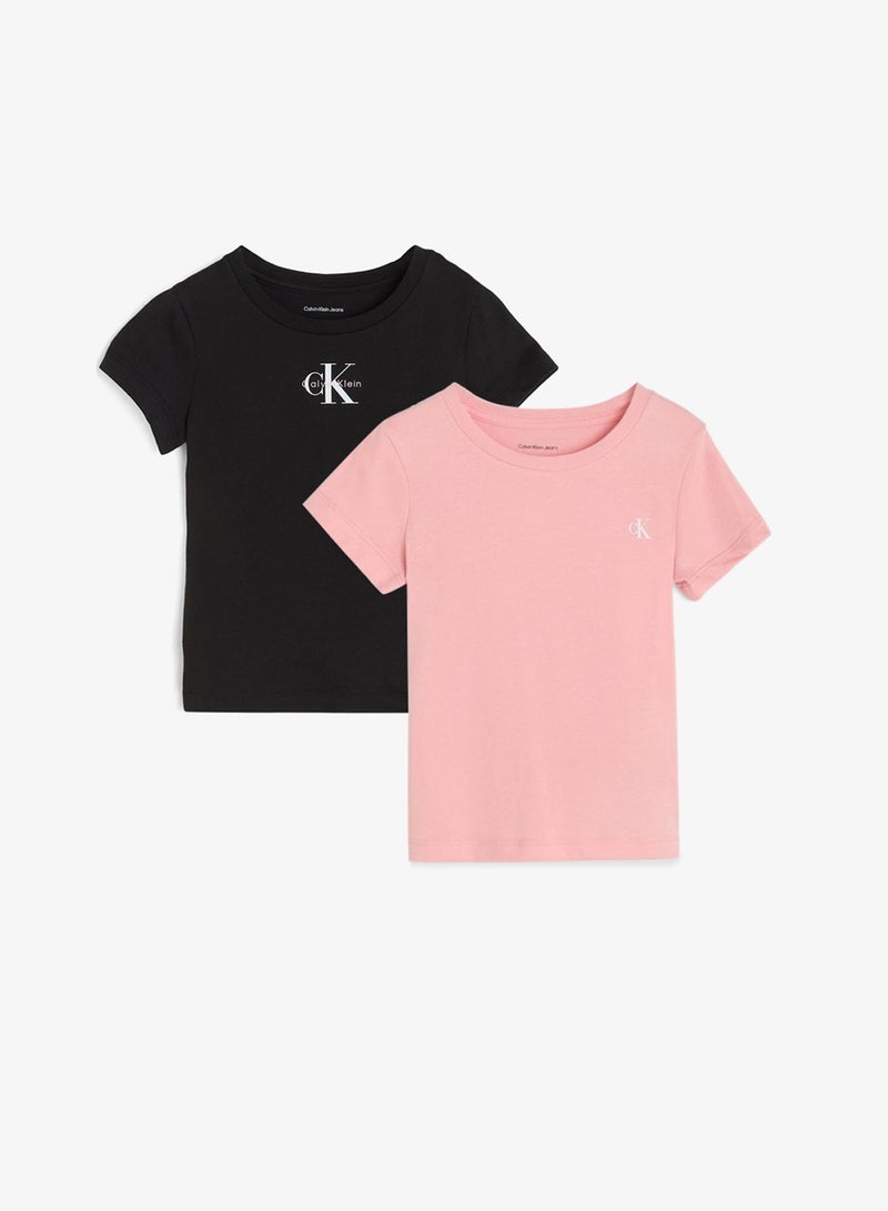 Calvin Klein Jeans 2-Pack Monogram Logo T-Shirts - Image 4