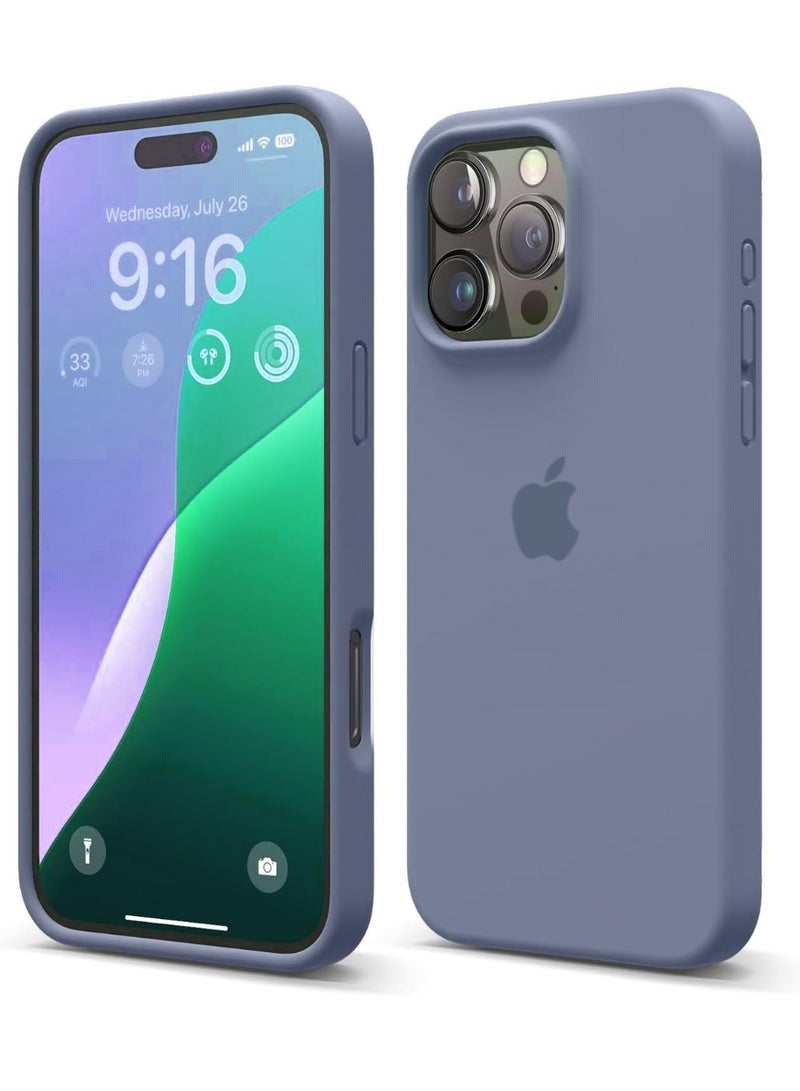 X-level iPhone 16 Pro Max Liquid Silicone Case Cover,Full Body Protection, Shockproof, Slim, Anti-Scratch Soft Microfiber Lining,Slim Protective Back Cover with Comfortable Hold Touch Feeling and Anti-fingerprint - Image 1