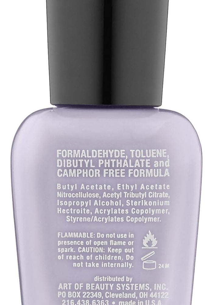 Zoya Marley ZP542 Professional Nail Polish - Pale Lavender with Silvery Pearl Finish, 15 ml - Image 2
