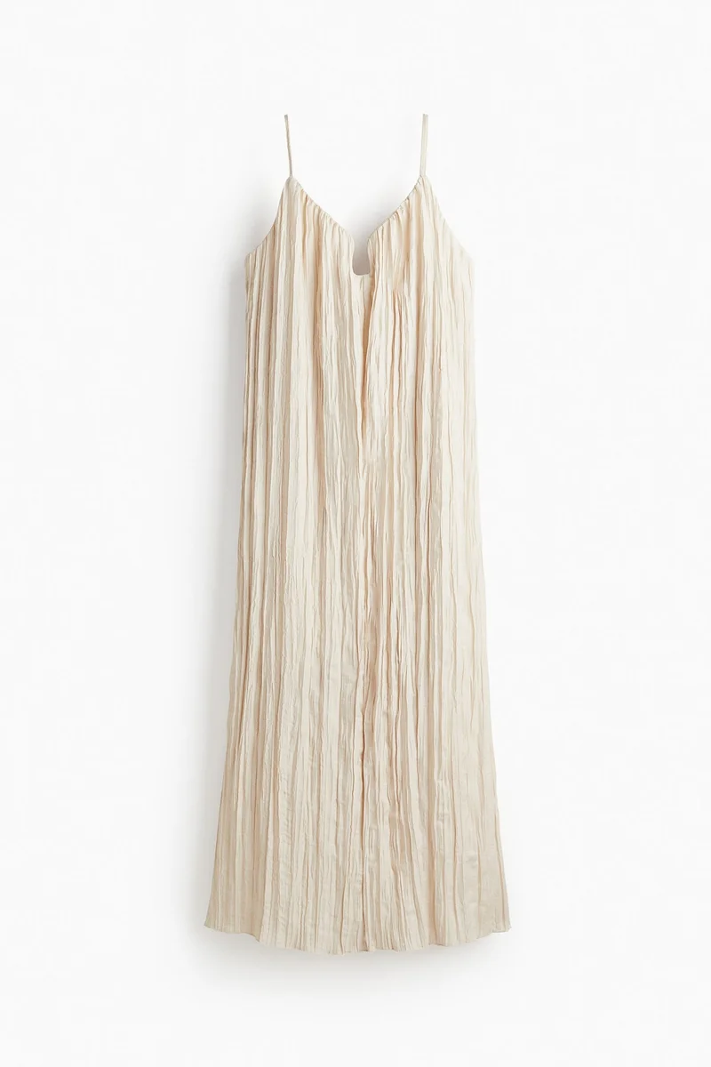 H&M Crinkled strappy dress