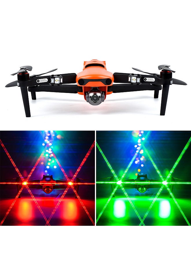 Drone Strobe Lights Signal Warning Light White/Red/Green/Yellow Lights Flashing High Brightness Easy Installation Built-in Rechargeable Battery Replacement for DJI Mavic Mini 2/ Mavic Air 2/ FPV