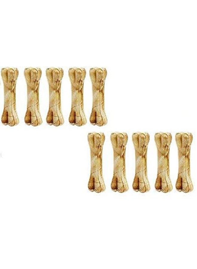 سايج سكوير عظمة مضغ من الجلد الخام المضغوط للعناية الصحية بالكلاب (6 بوصات) (عبوة من 10 عظام) - Image 1